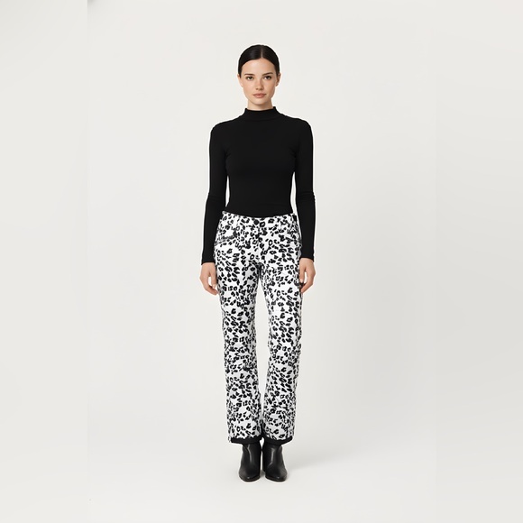 Ripzone Pants - Ripzone Leopard Print Snow/Ski Pants